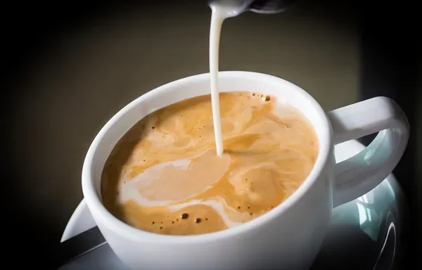 Café con leche de soja