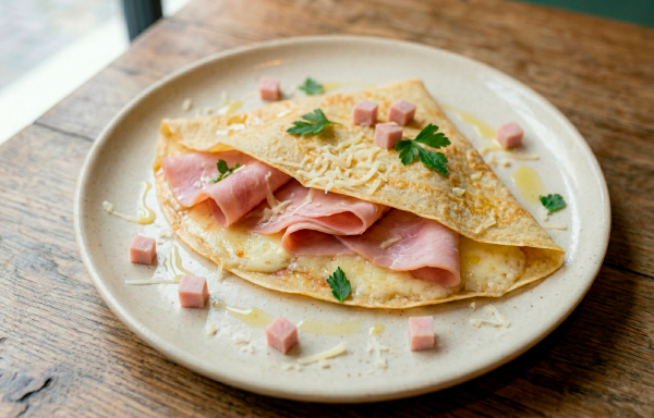 Crepe de Jamón York y Queso