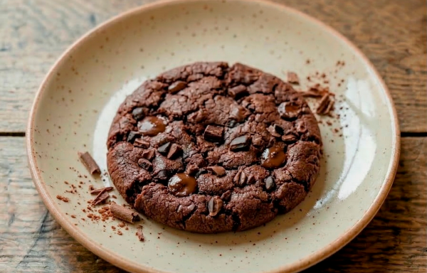 Cookie de double chocolate